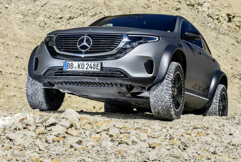 Mercedes unveils electric-powered off-road concept