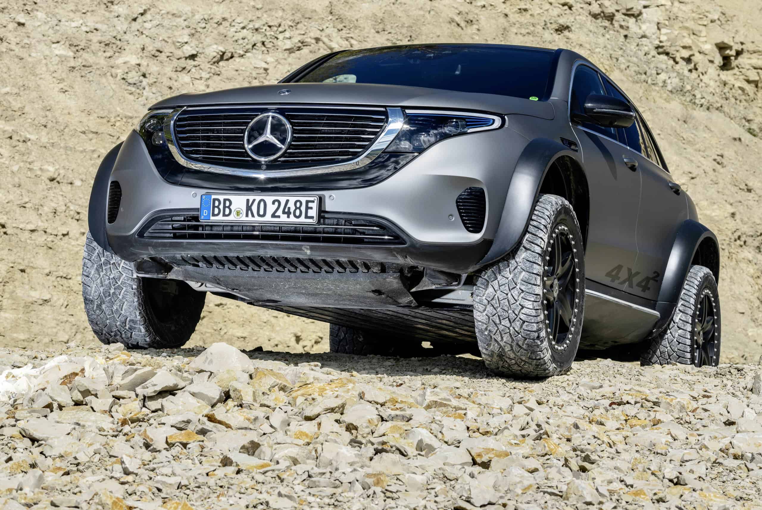 Mercedes unveils electricpowered offroad concept