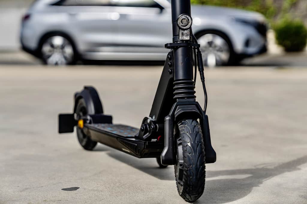 scooter, The newest Mercedes is an electric scooter, ClassicCars.com Journal