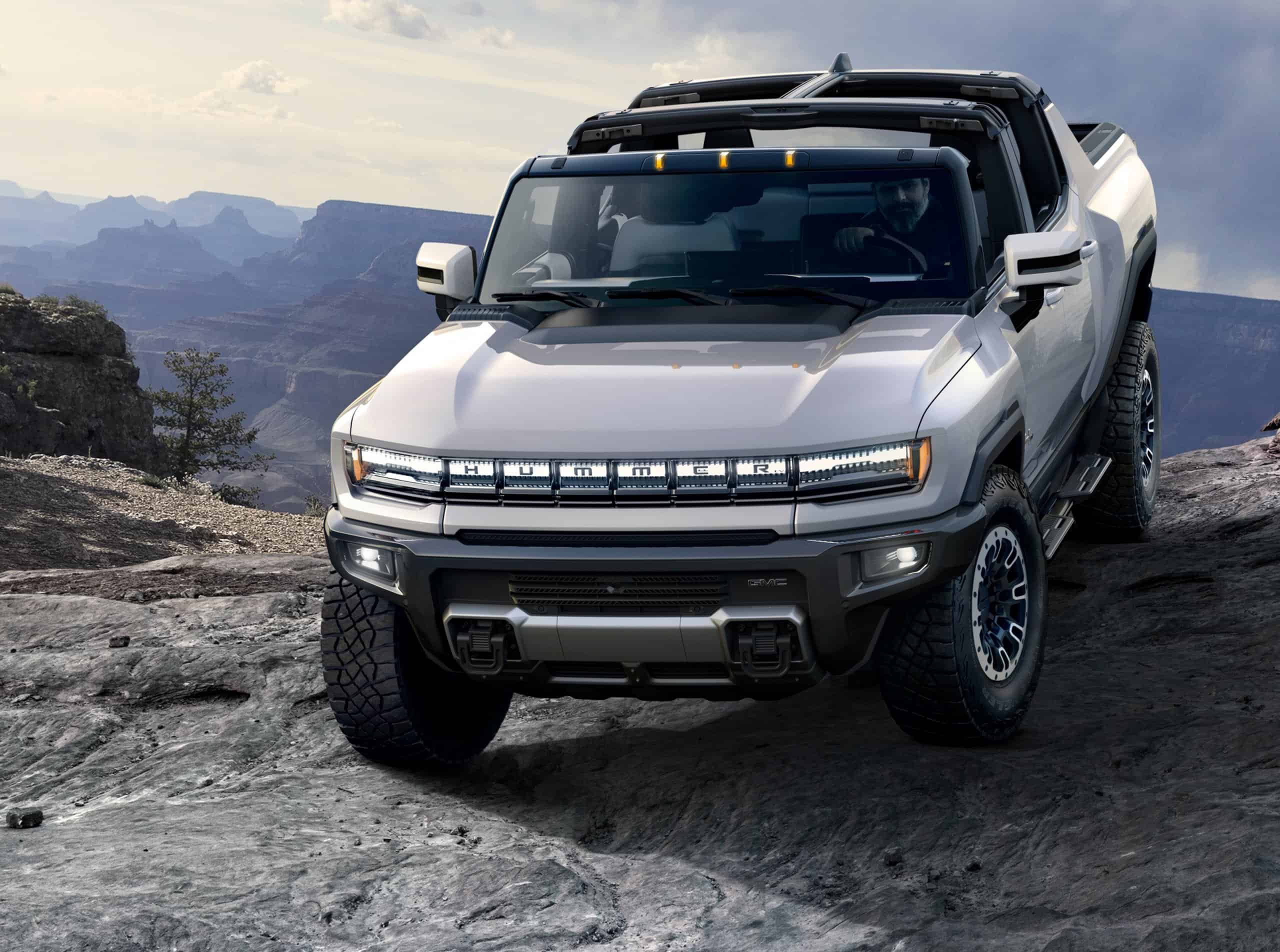GMC unveils electric Hummer pickup truck The