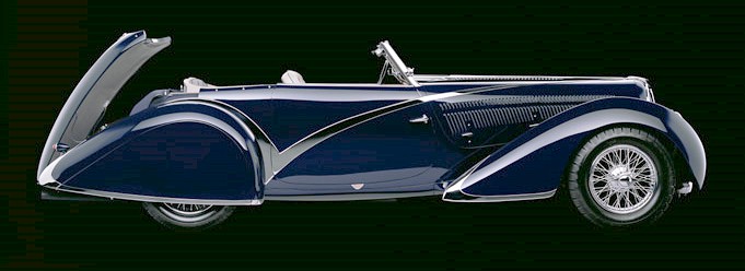 1936 Delahaye 135 Competition disappearing top convertible