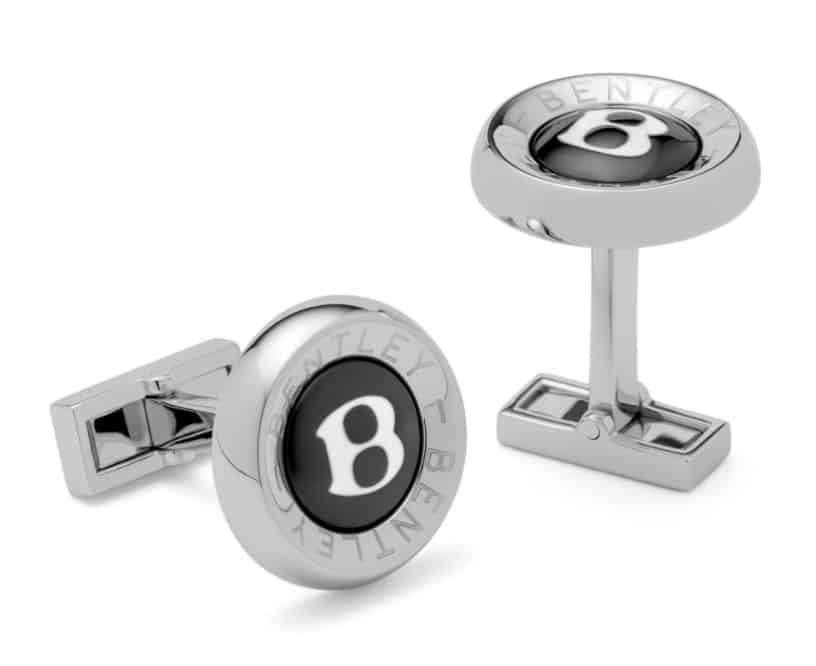 Bentley-themed holiday gift idea: Bentley 'B' Cufflinks