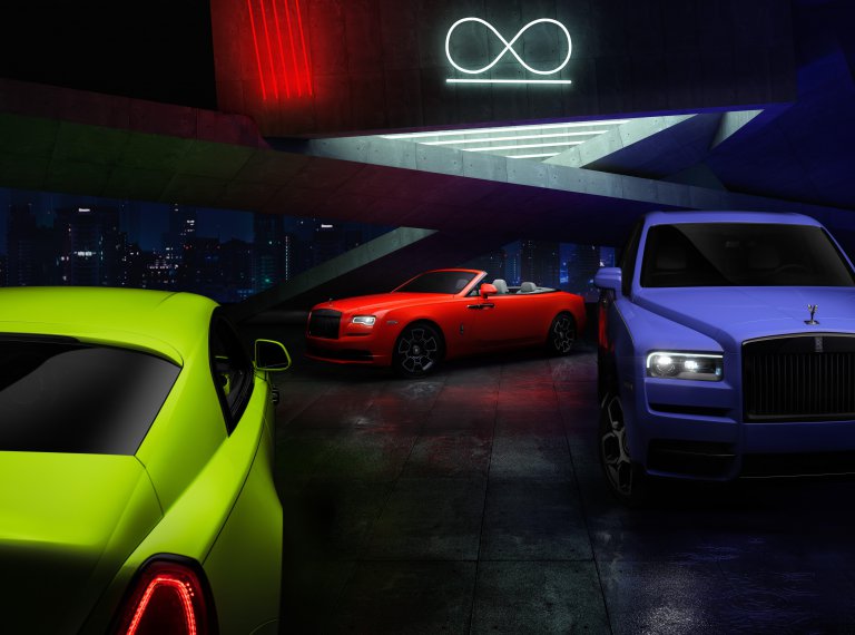 Neon-colored Rolls-Royce specials are for those who don’t shy from conspicuous consumption