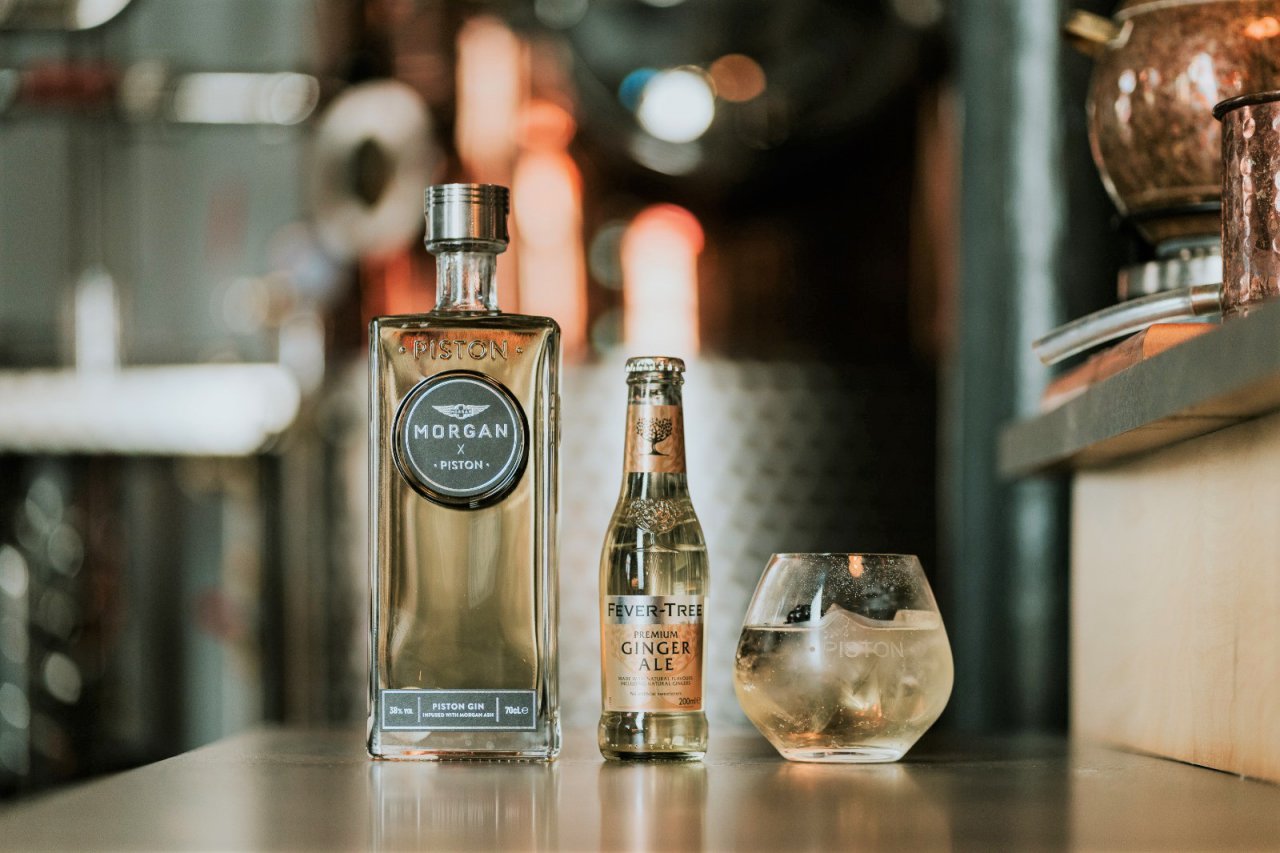 Morgan Motor Company releases world’s first gin infused with ash wood

