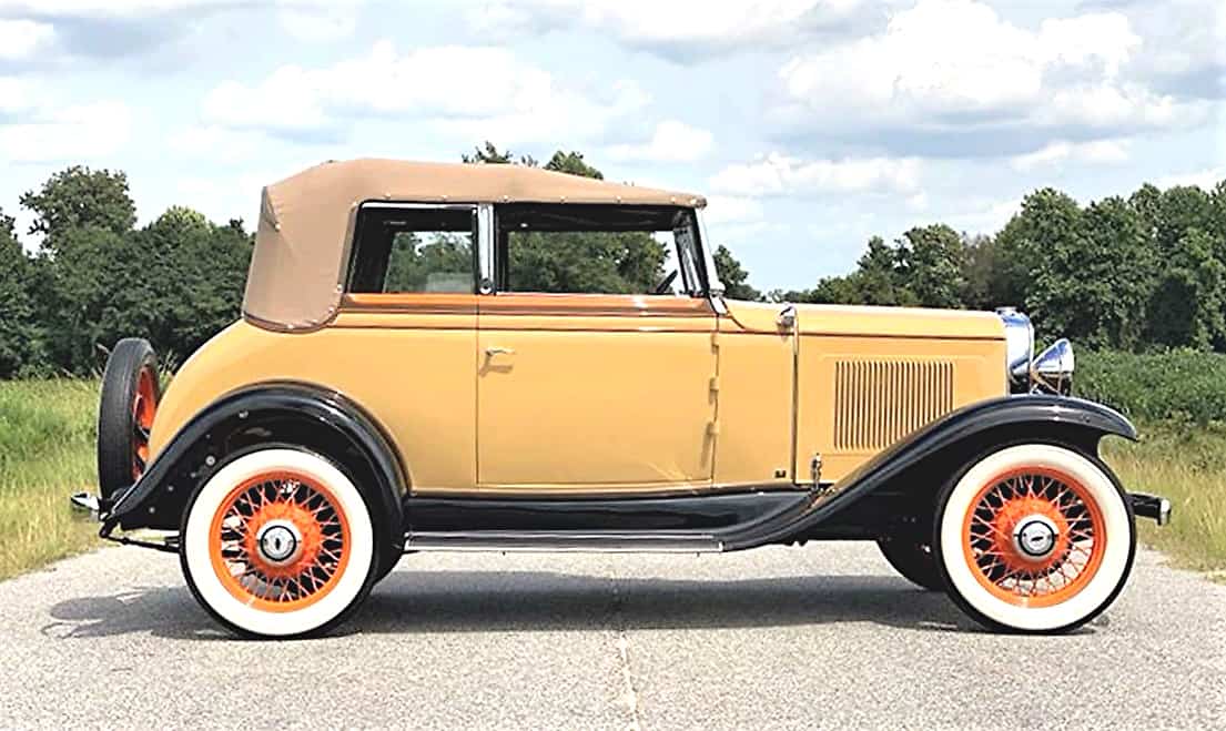 chevrolet, Pick of the Day: 1931 Chevrolet Victoria Landeau Phaeton in as-new condition, ClassicCars.com Journal