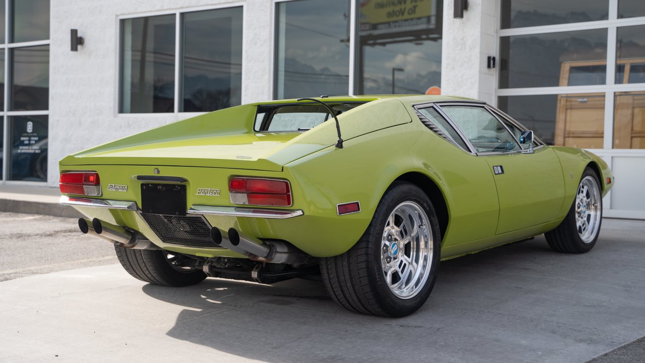 1971 De Tomaso Pantera, a sports car ahead of its time