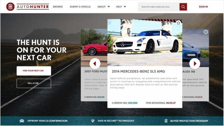 AutoHunter online collector car auction platform to launch September 9, 2020