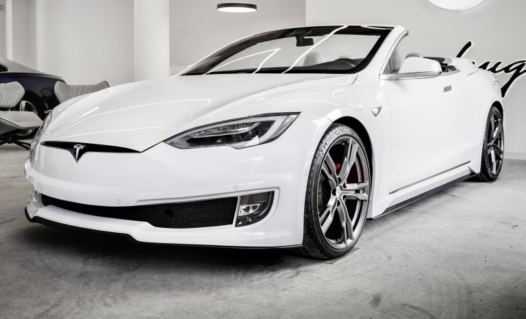 Tesla Model S convertible