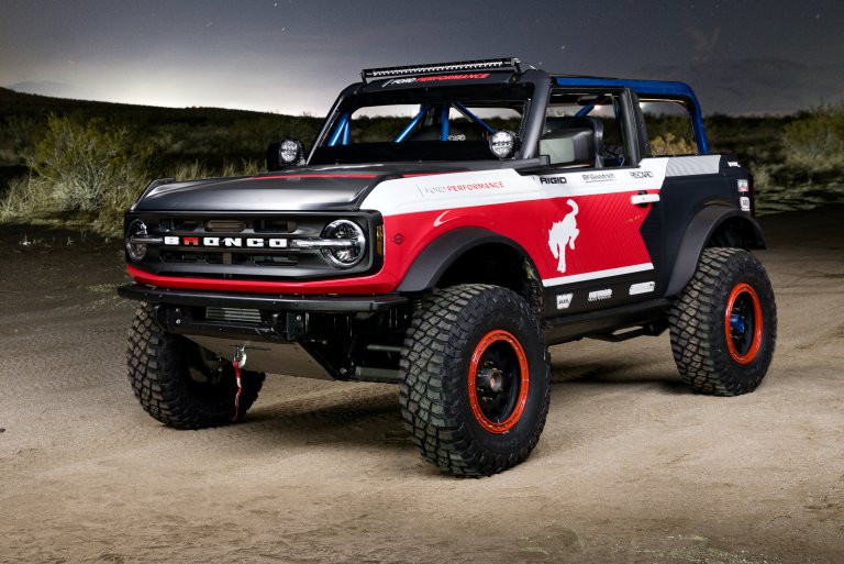 Ford shows prototype for customer-raced Broncos