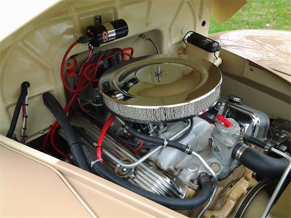 Restored 1942 Willys Pickup engine