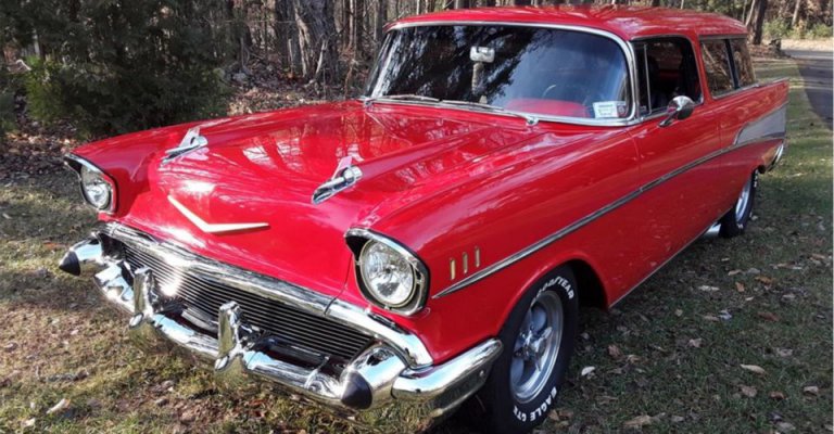 AutoHunter Auction: This 1957 Chevy Nomad Is A Looker