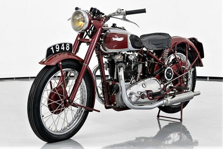 Pick of the Day: 1948 Triumph 5T Speed Twin motorcycle, a British icon