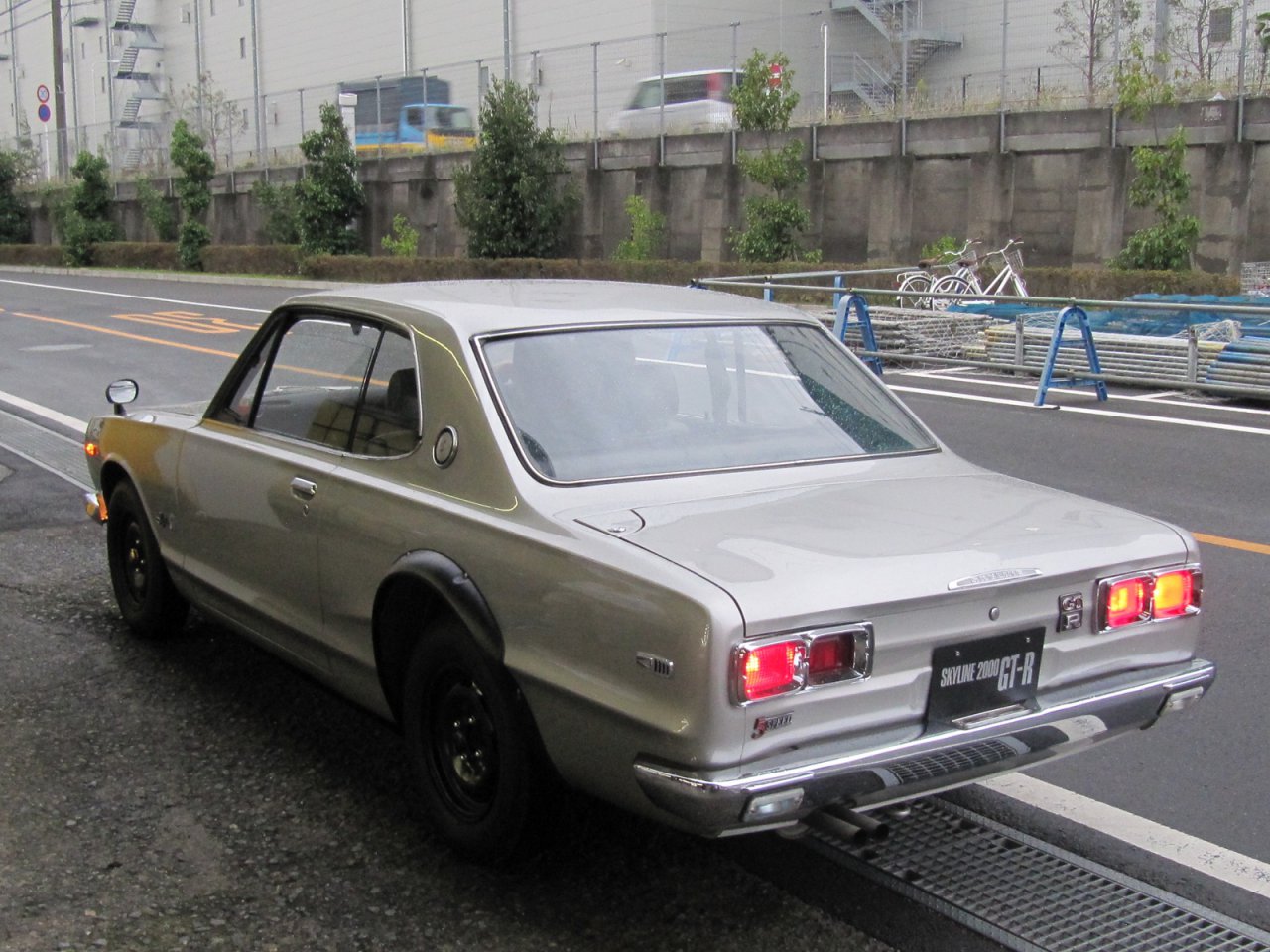 1972 Nissan Skyline 2000 GT-R coupe, Nissan Heritage garage, Zama, Japan