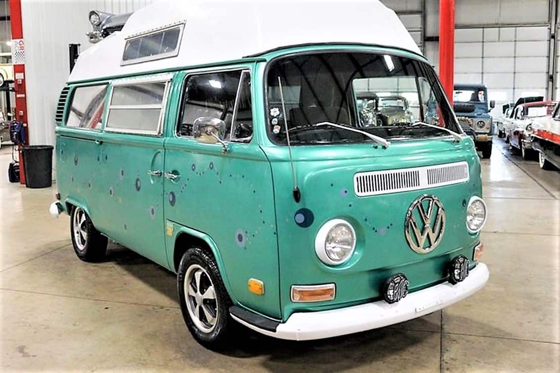 nikkel Maak leven Protestant Pick of the Day: 1972 VW camper bus equipped with Porsche power