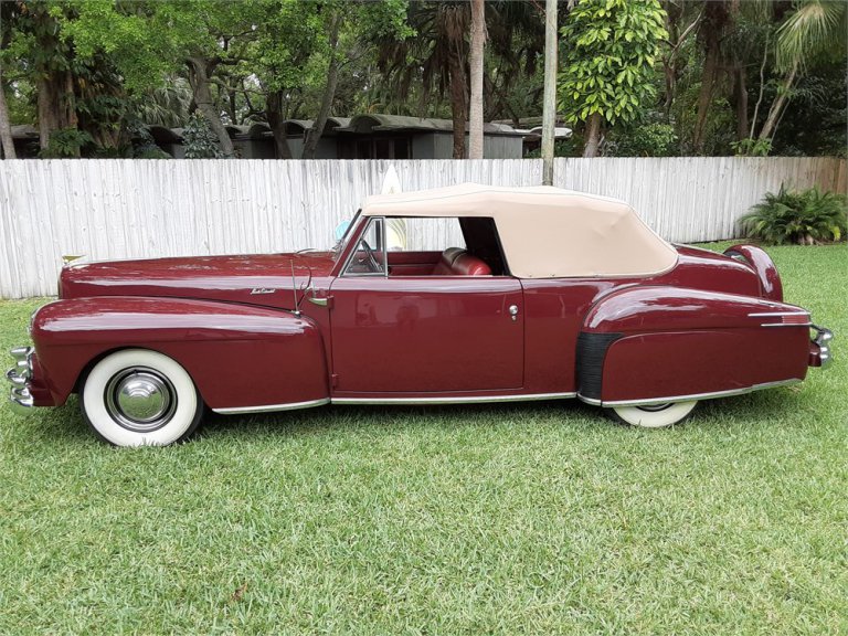 This 1946 Lincoln Continental convertible is an AACA award winner