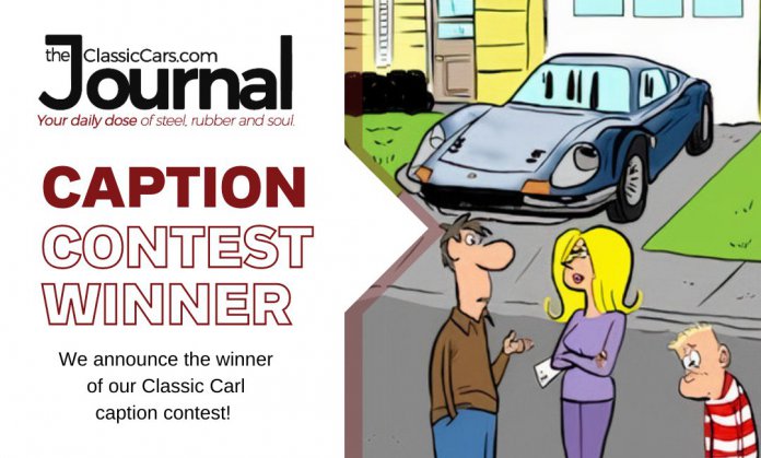 Classic Carl caption cartoon contest