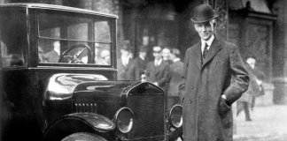 Henry Ford and 1921 Model T
