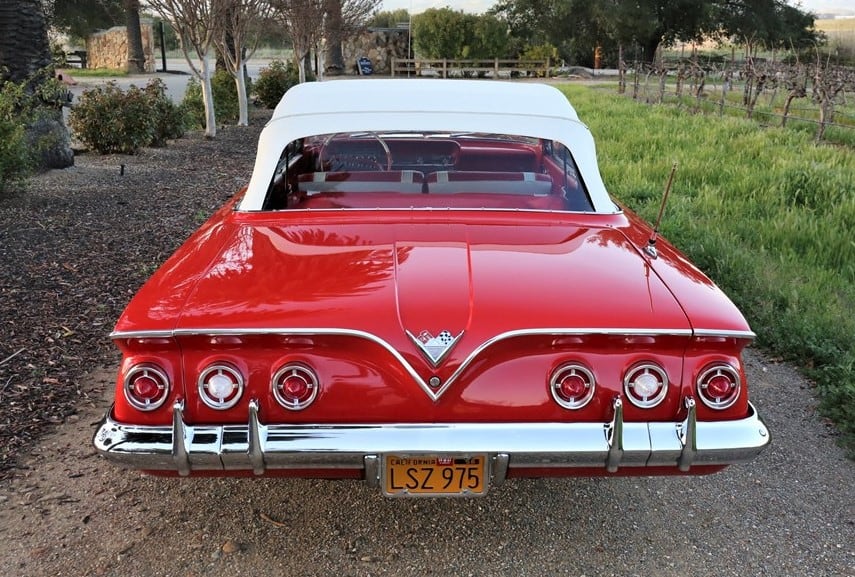 1961 Chevy Impala convertible main
