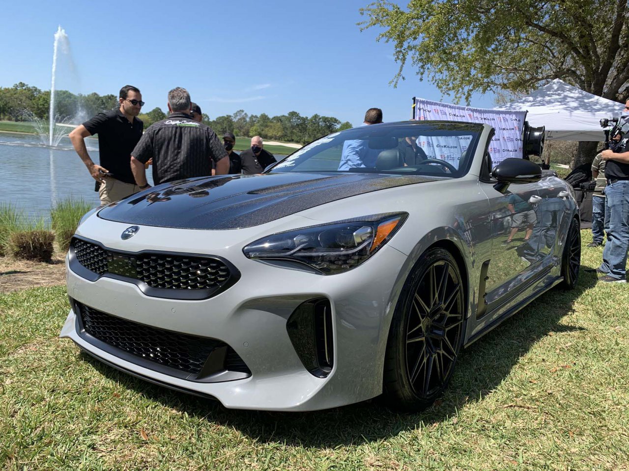 Stinger, A Kia Stinger convertible exists and it&#8217;s wild, ClassicCars.com Journal