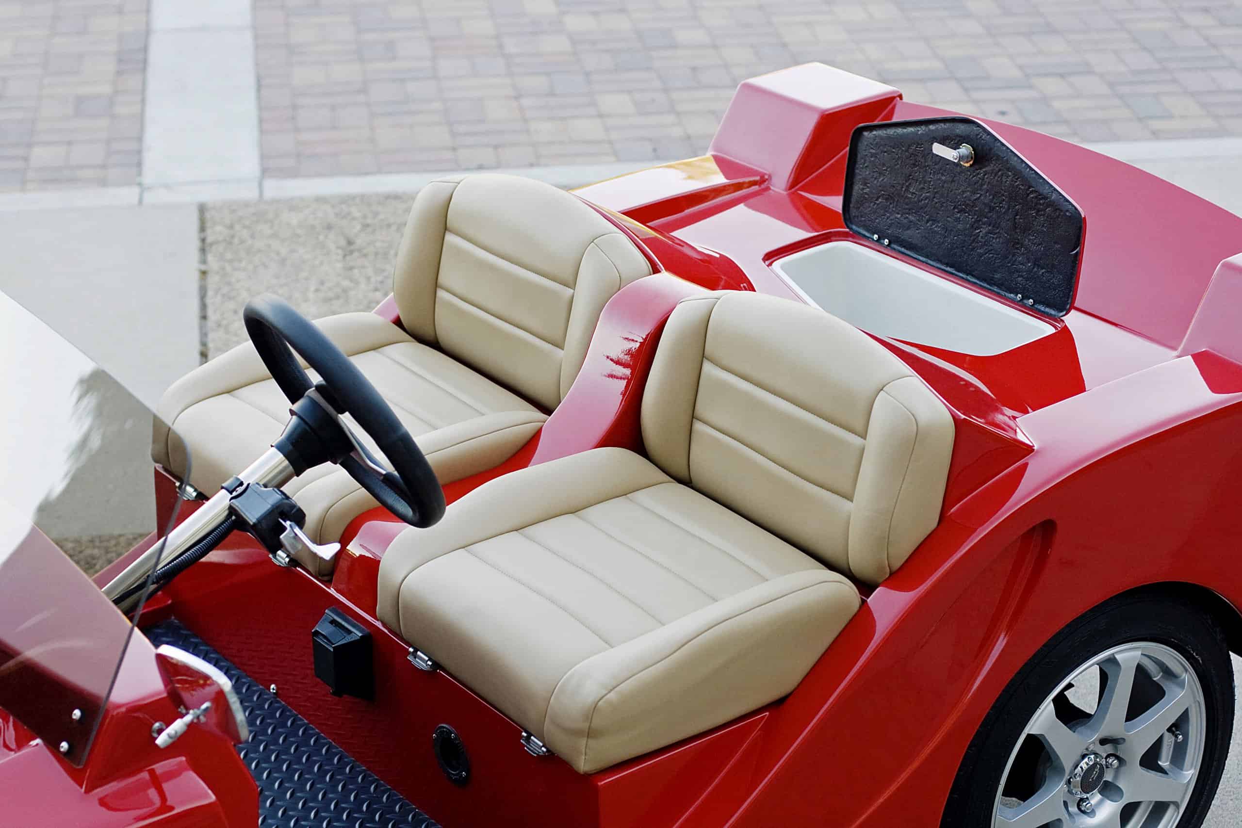 Ferrari, Cobra and more extravagant custom golf carts