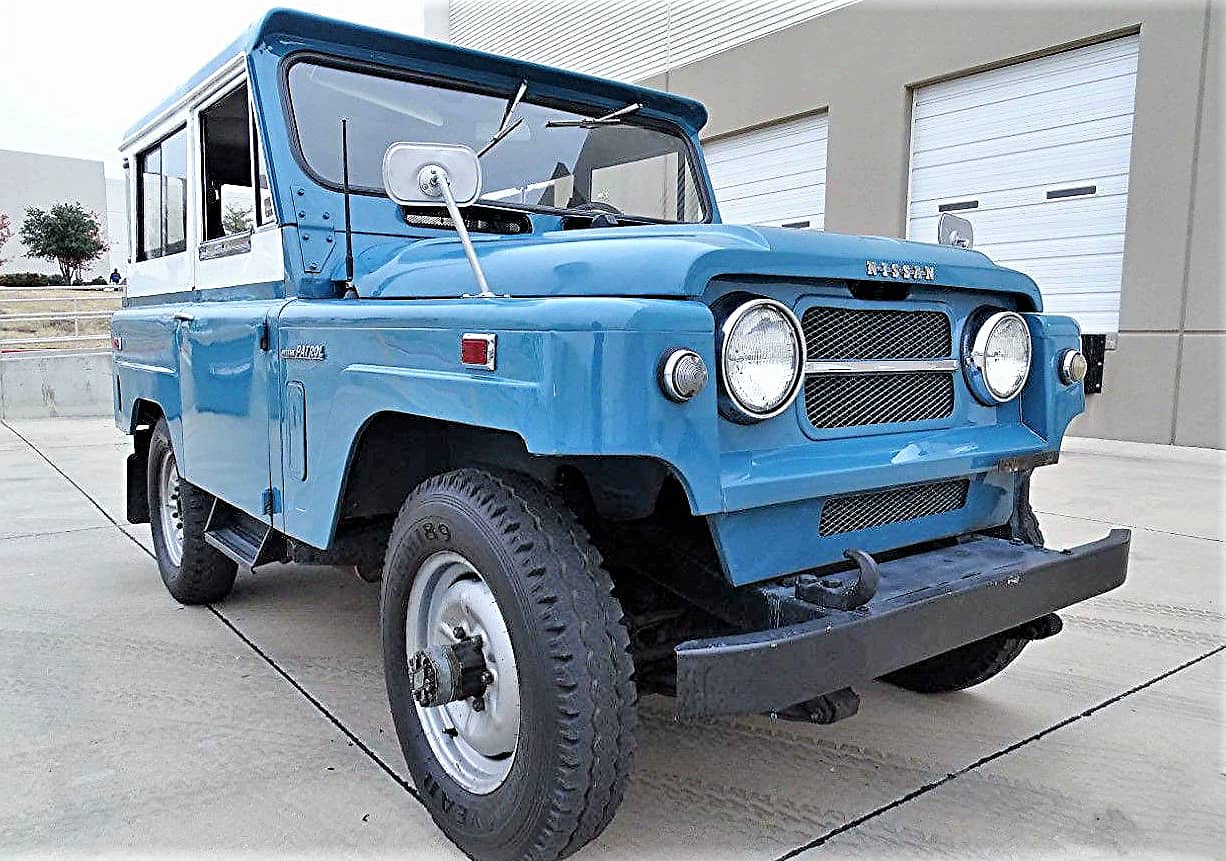 Pick of the Day: 1971 Nissan Patrol 4X4, affordable SUV rarely seen in US