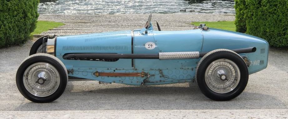 Bugatti’s beautiful 1934 Type 59 racer to be displayed at Concours of Elegance