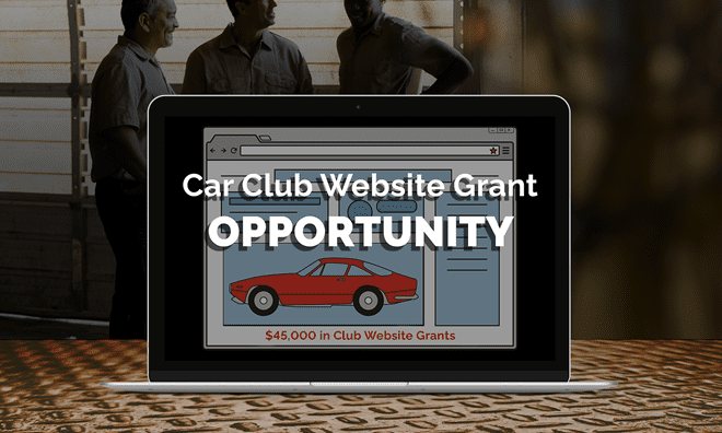 Car Club website grant opportunity 