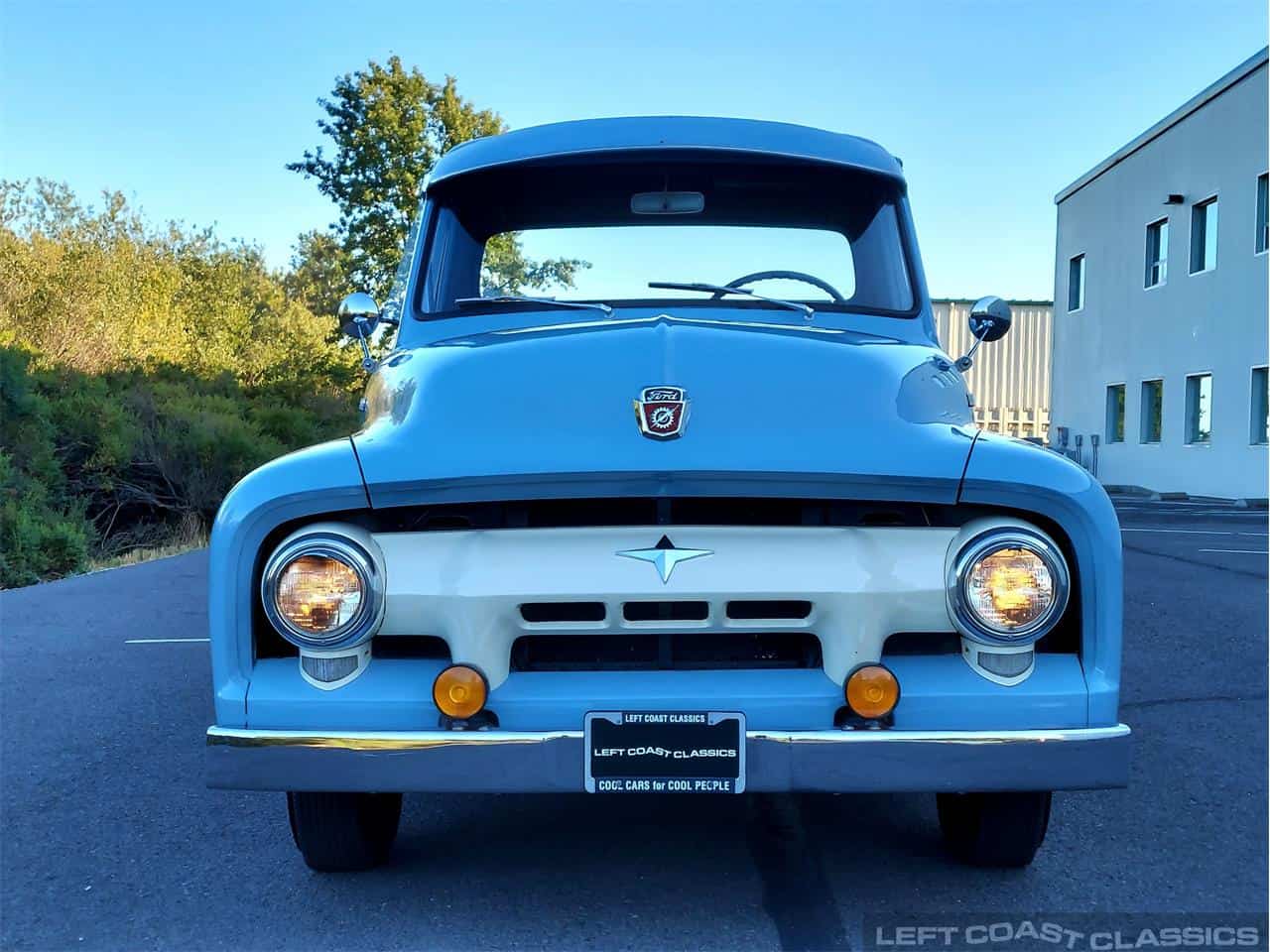 pickup, Pick of the Day: 1954 Ford F100, barn-found baby blue pickup, ClassicCars.com Journal