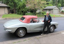 Arnie with his 1962 Corvette