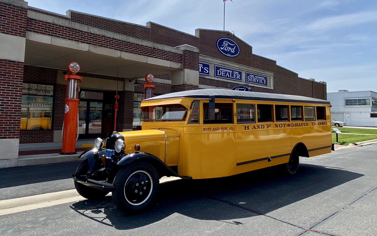 1930 Ford Model AA school bus