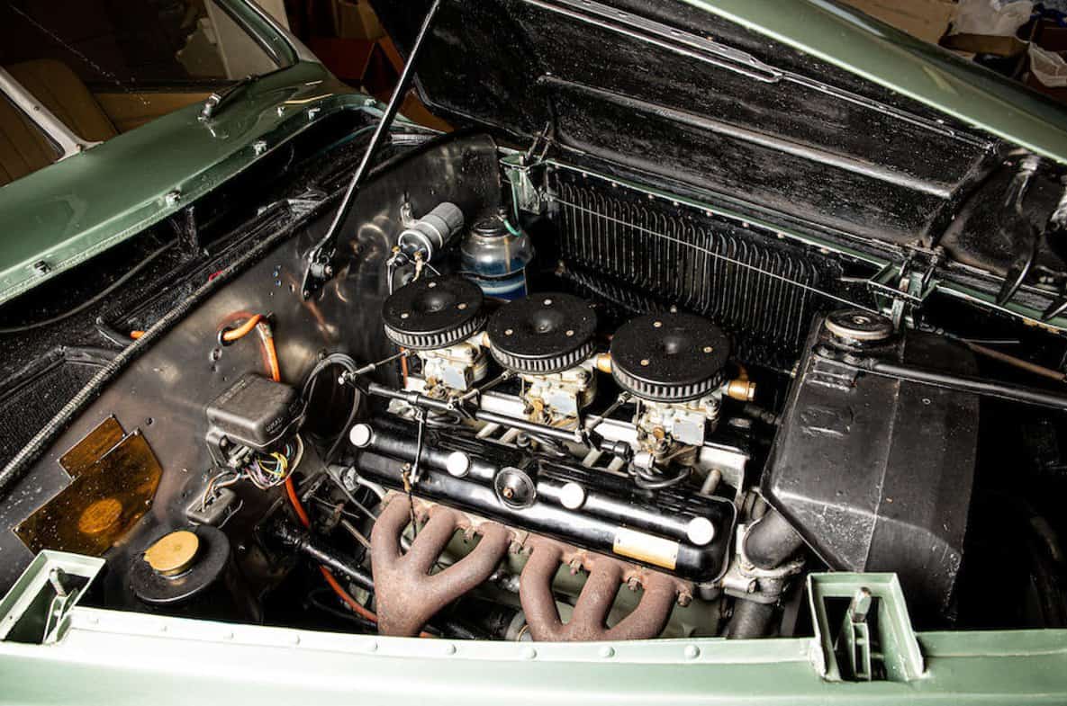 Jean Simmons' 1949 Bristol 402 drophead coupe engine
