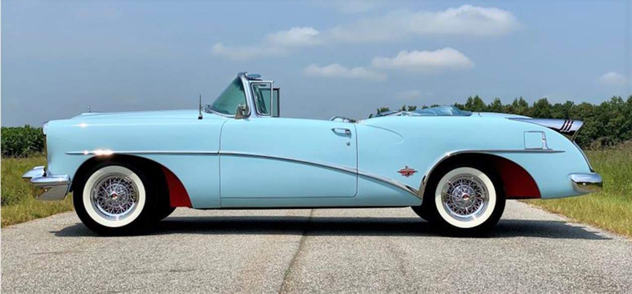 1954 Buick Skylark, rare luxury convertible 