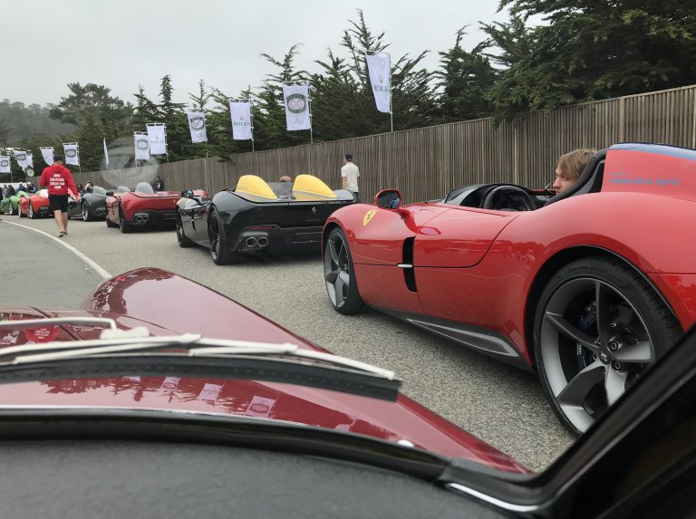 Ferrari parade