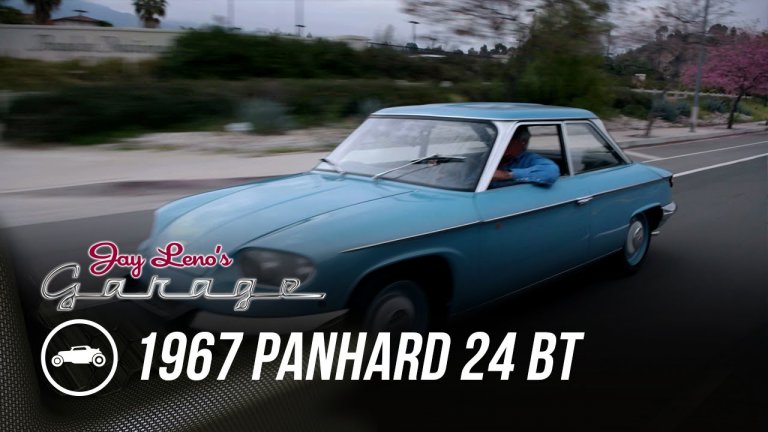 Jay Leno drives a quirky 1967 Panhard 24 BT