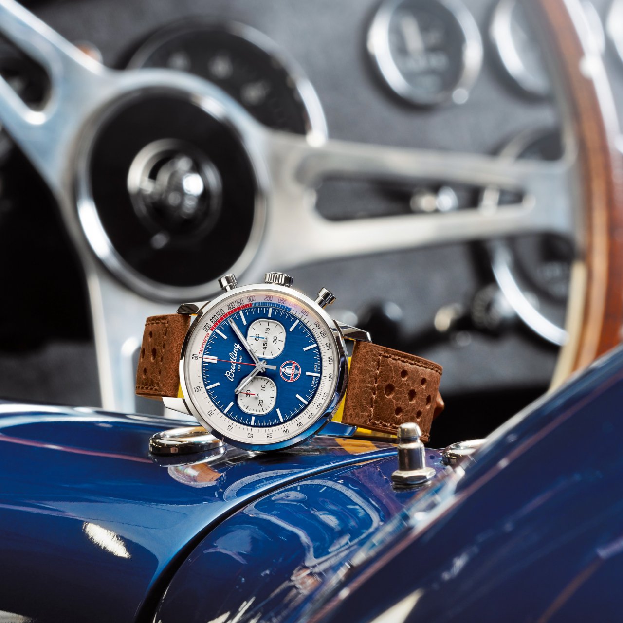 watches, Breitling recalls ‘60s Corvette, Mustang, Cobra with new watches, ClassicCars.com Journal