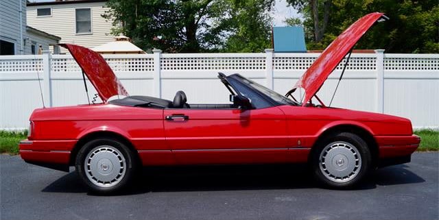 The Pick of the Day is a 1991 Cadillac Allante being offered for sale by its second owner. 