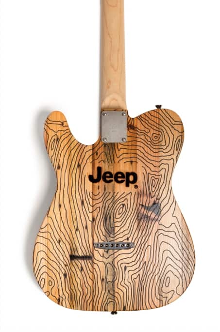Jeep, Jeep creates custom guitar with wood sourced from historic Detroit buildings, ClassicCars.com Journal