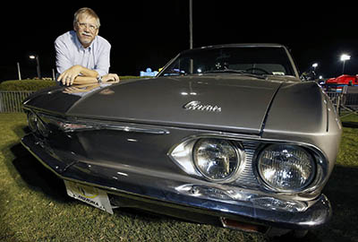 History professor wows students with classic cars