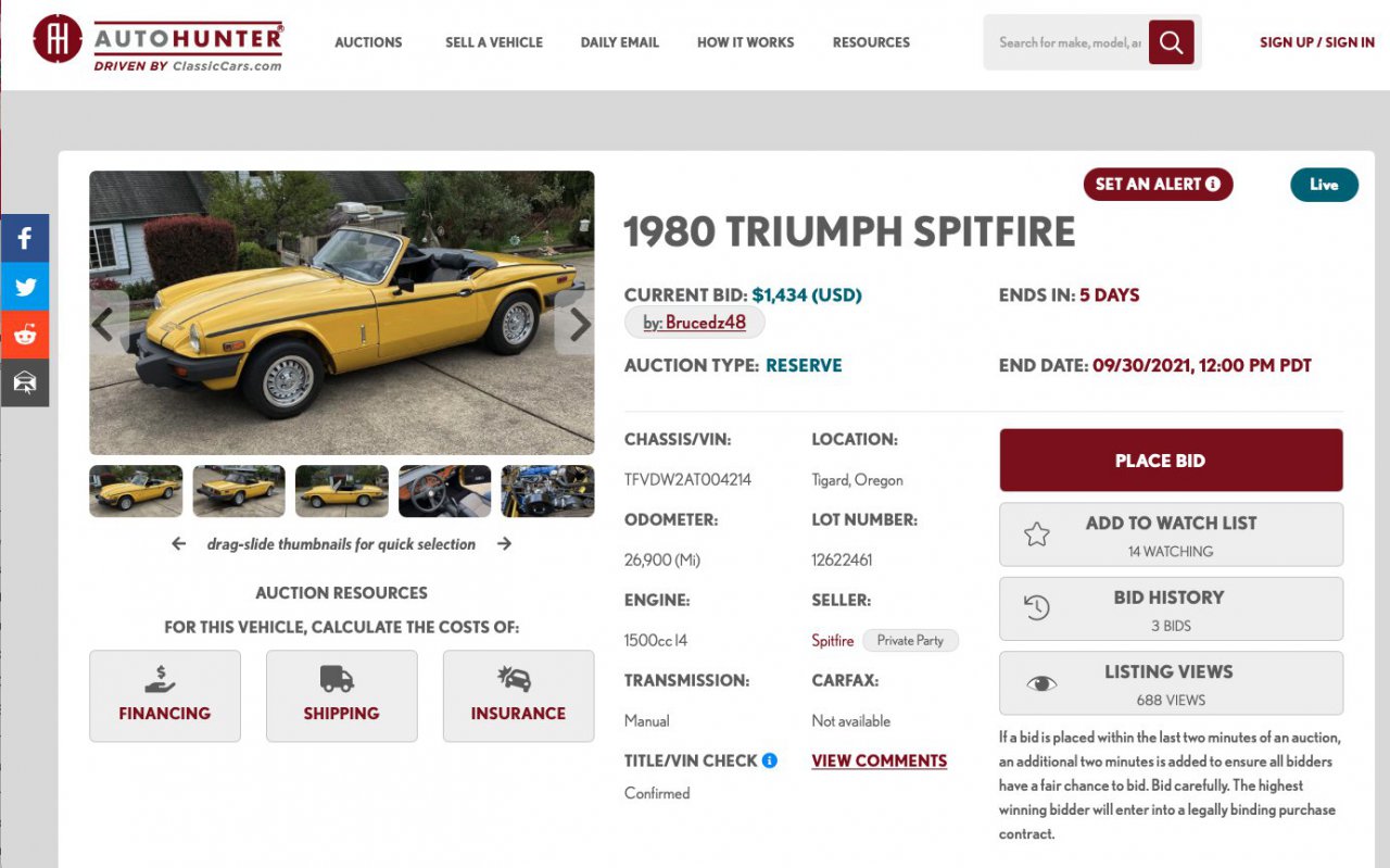 , How to Sell Your Classic Car Through an Online Auction, ClassicCars.com Journal