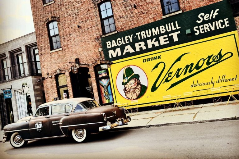 Devin Sykes' 1953 Chrysler New Yorker taxicab | Devin Skyes and Vintage Taxi Tours photos