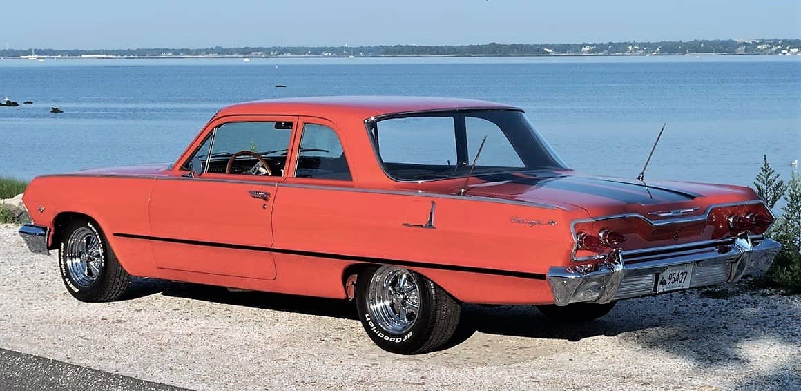 biscayne, Pick of the Day: 1963 Chevrolet Biscayne, bright-orange resto-mod, ClassicCars.com Journal