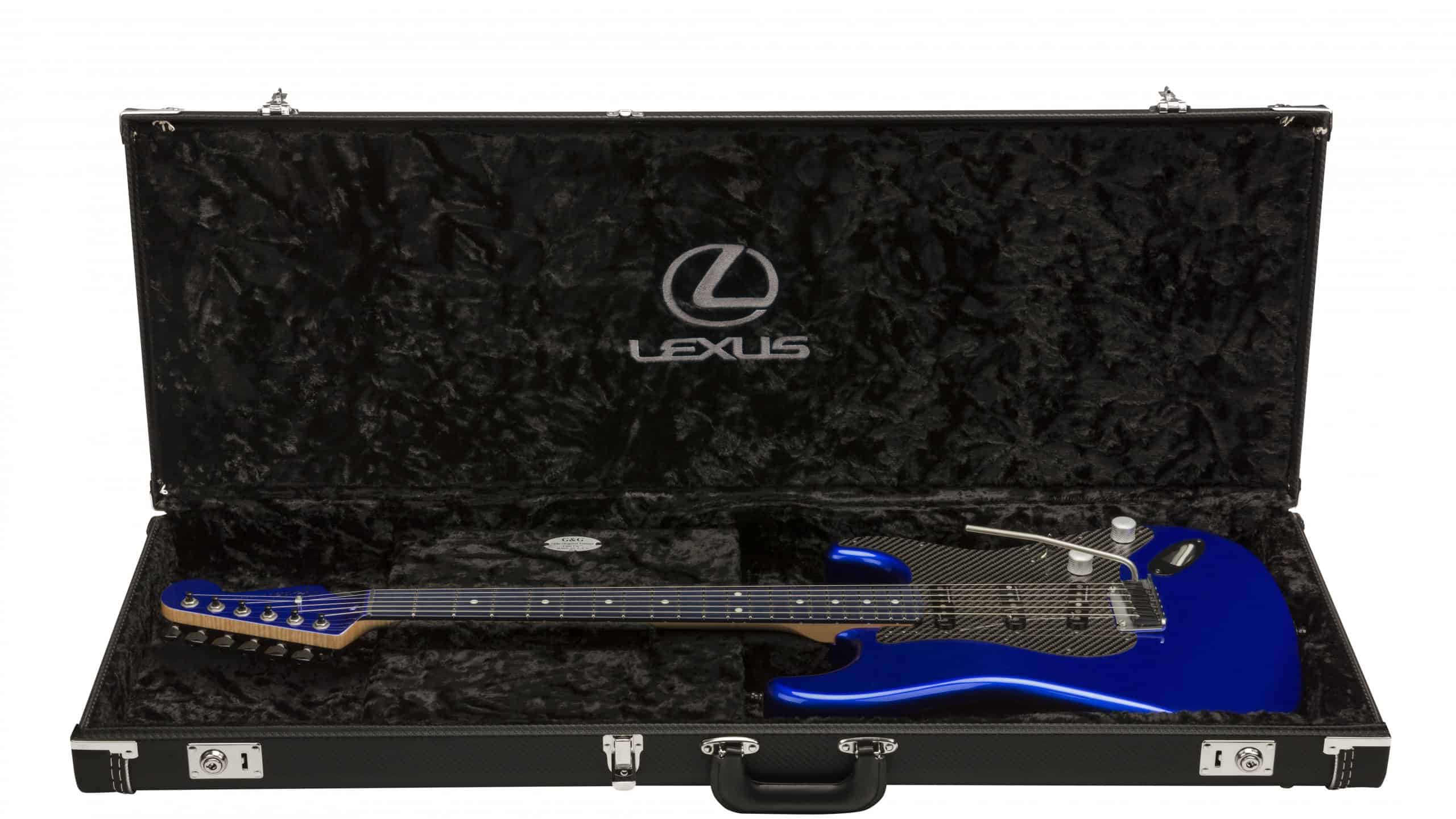 Fender’s Custom Shop, partnered with Lexus, has announced the launch of 100 limited edition Fender Lexus LC Stratocaster guitars built by principal master builder Ron Thorn.