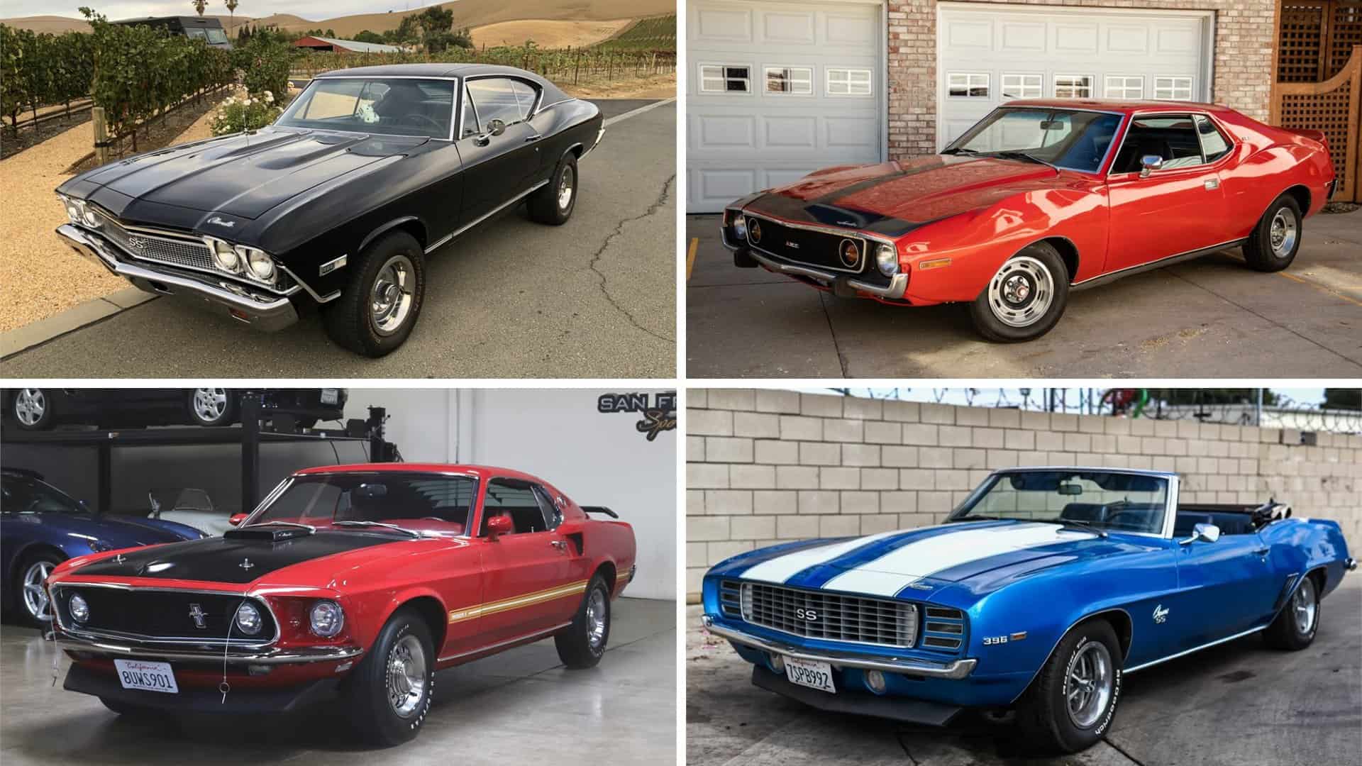 The 12 muscle cars taking over AutoHunter's auction docket