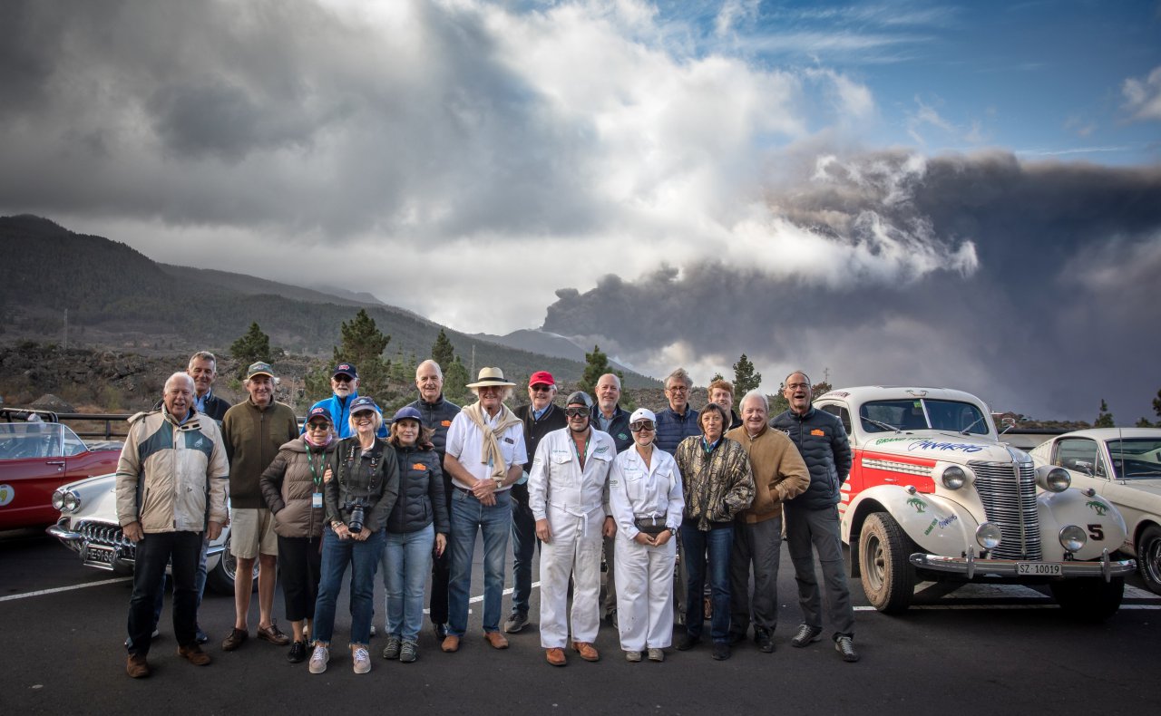 volcano, Erupting volcano highlight of 7-island Canary rally, ClassicCars.com Journal
