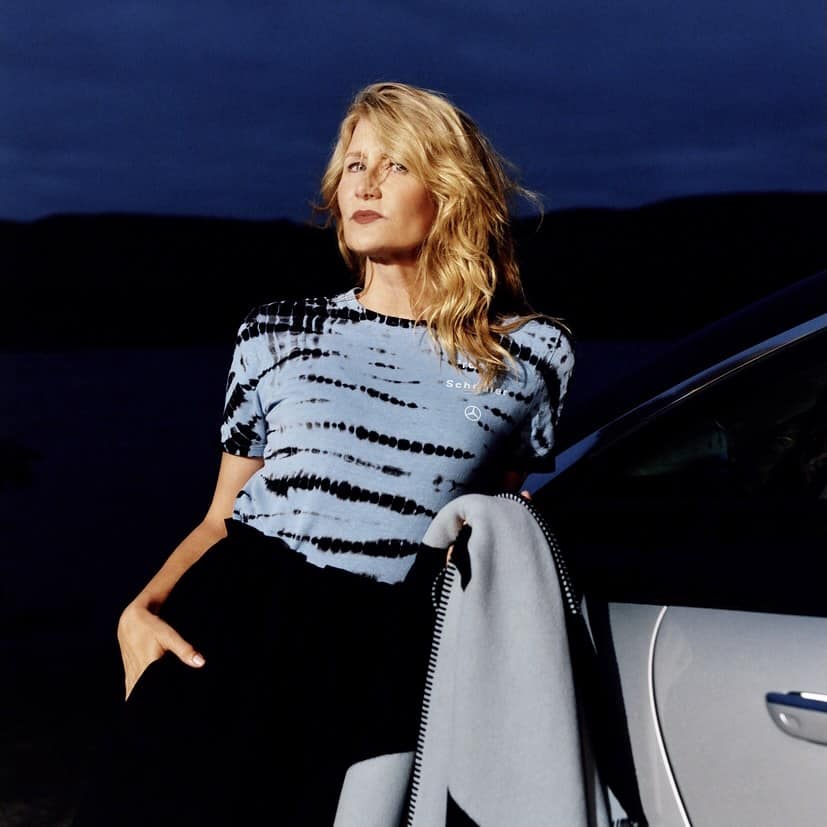 Mercedes-Benz, Laura Dern and Ellery Harper hype new Mercedes fashions, ClassicCars.com Journal