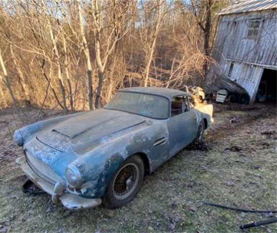 Aston Martin, Pick of the Day: Aston Martin DB4 emerges from a barn, ClassicCars.com Journal