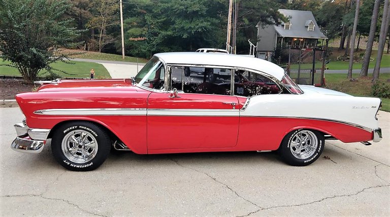 Pick of the Day: 1956 Chevrolet Bel Air that pays homage to Elvis Presley