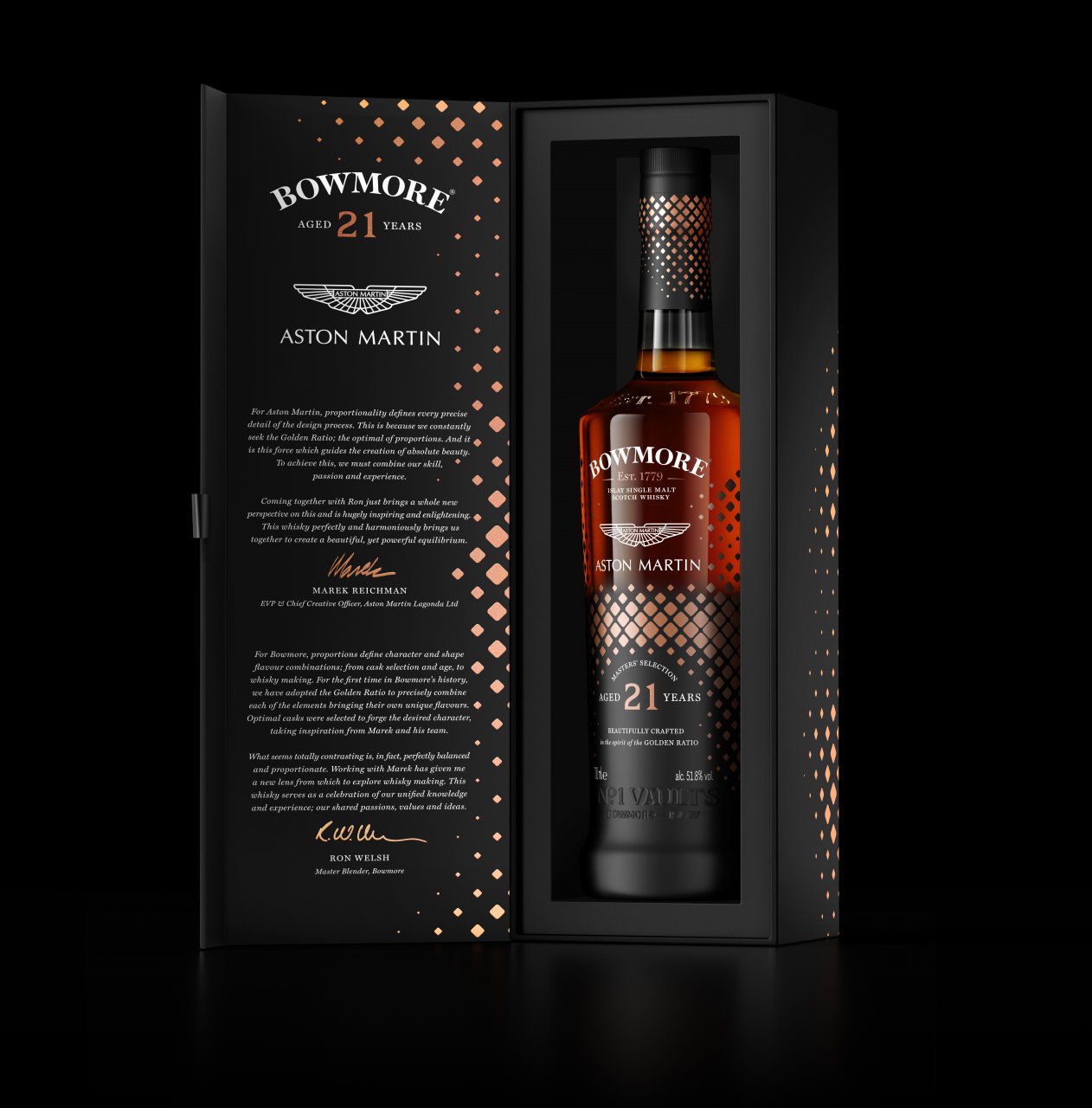 Aston Martin creates limited-edition whiskey with Bowmore Distillery