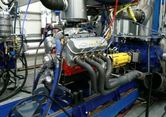 Listen to Chevy’s 632-cubic-inch 10.3-liter V-8 rev to 7,000 rpm on the dyno