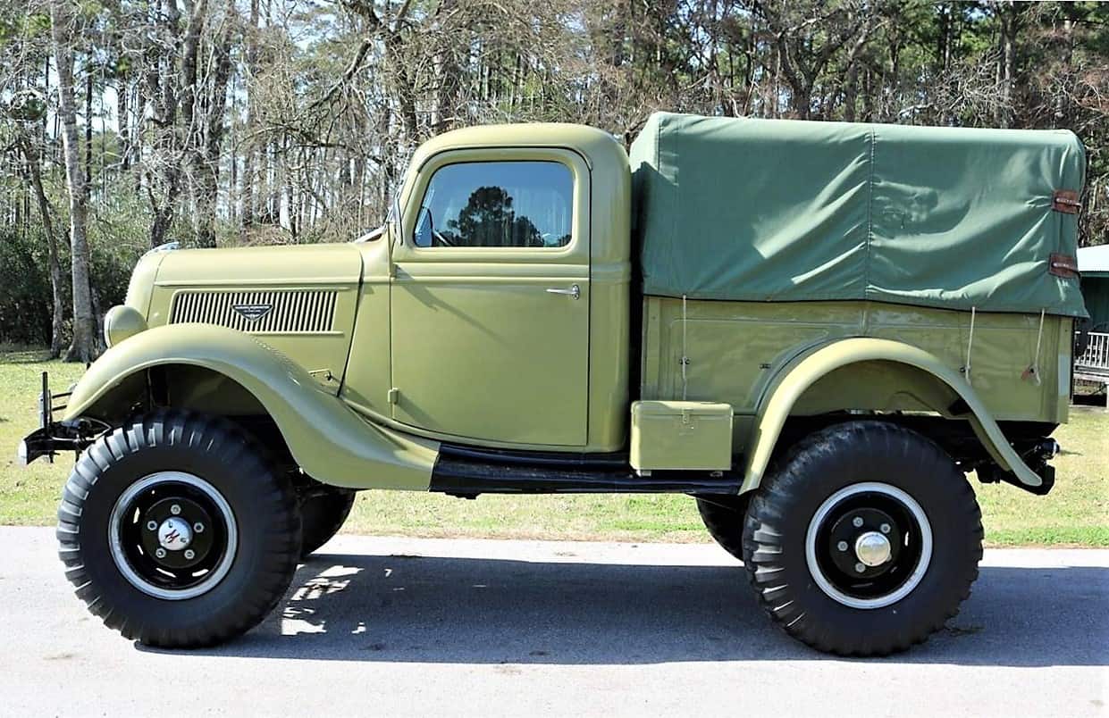 truck, Pick of the Day: 1937 Ford 4WD truck known as Little Big Foot, ClassicCars.com Journal